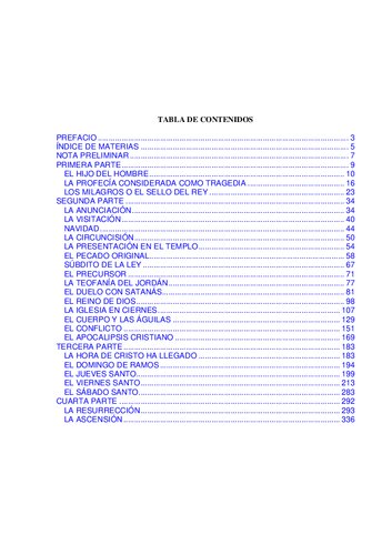 La Historia De Jesucristo