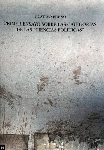 Primer Ensayo sobre las Categorías de las Ciencias Políticas