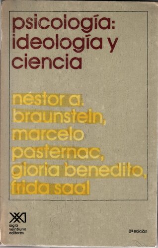 Psicologia Ideologia Y Ciencia
