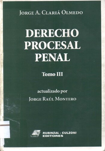 Derecho Procesal Penal