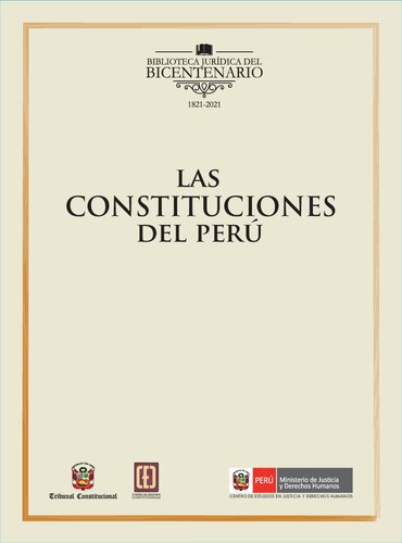 Las Constituciones del Perú