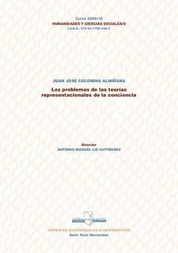 Los Problemas De Las Teorias Representacionales De La Conciencia