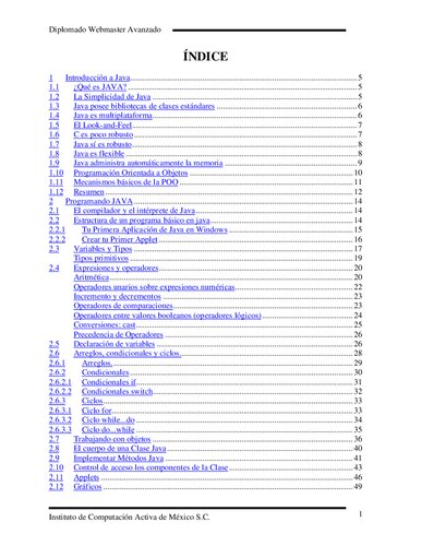 Manual Webmaster Avanzado