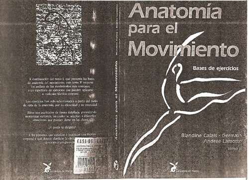 Anatomia Para El Movimiento Tomo 2
