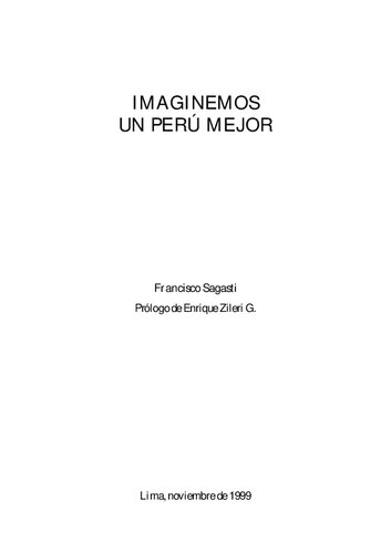 Imaginemos un Perú mejor