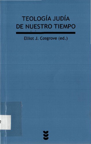 Teologia Judia De Nuestro Tiempo