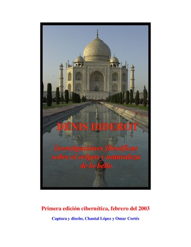 Investigaciones filosóficas sobre el origen y naturaleza de lo bello