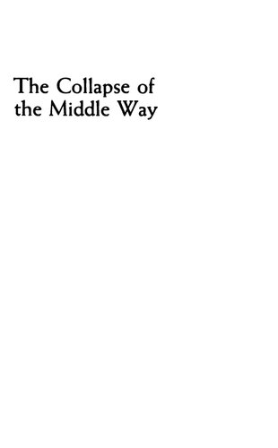 The Collapse of the Middle Way: Senate Republicans and the Bipartisan Foreign Policy, 1948-1952
