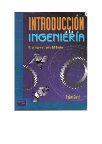 Introducción a la ingeniería: un enfoque a través del diseño