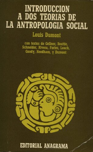 Introduuccion a dos teorias de la antropologia social