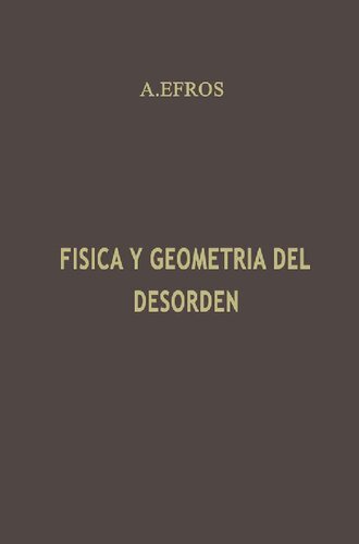 Fisica Y Geometria Del Desorden