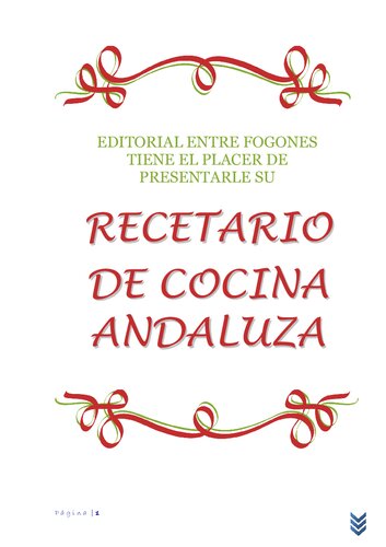 Recetario de Cocina Andaluza