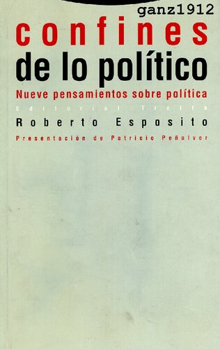 Confines De Lo Politico