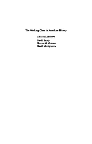 Workingmen's Democracy: The Knights of Labor and American Politics