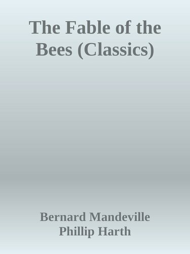 The Fable of the Bees (Classics)