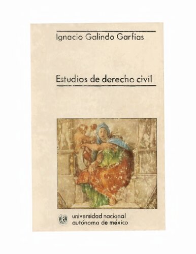 Estudios de derecho civil