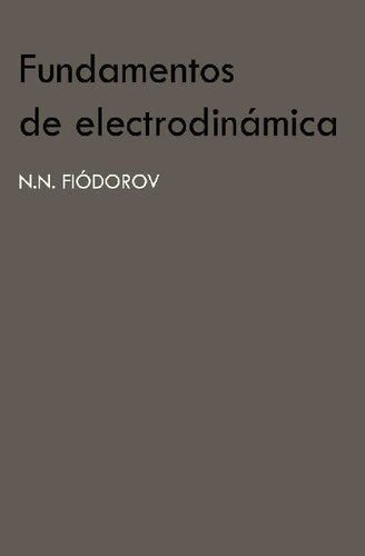 Fundamentos De Electrodinamica