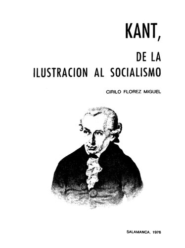 Kant De La Ilustracion Al Socialismo