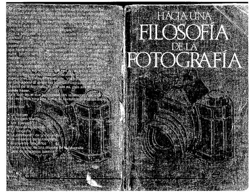 Hacia Una Filosofia de La Fotografia