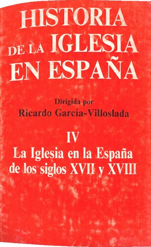 Historia De La Iglesia En Espana Iv