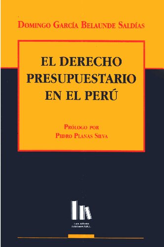 El Derecho Presupuestario