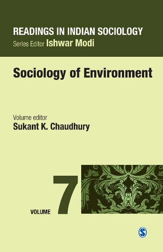 Readings in Indian Sociology: Volume VII: Sociology of Environment
