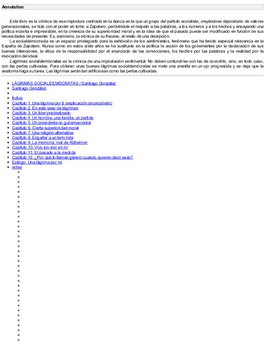 Lagrimas Social Democratas