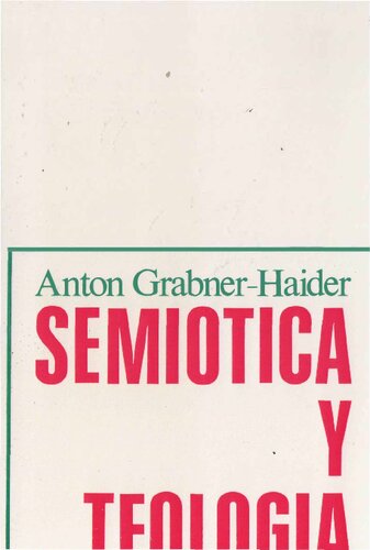 Semiotica Y Teologia