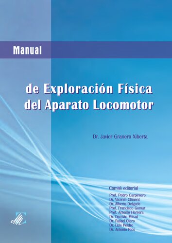 Manual De Exploracion Fisica Del Aparato Locomotor