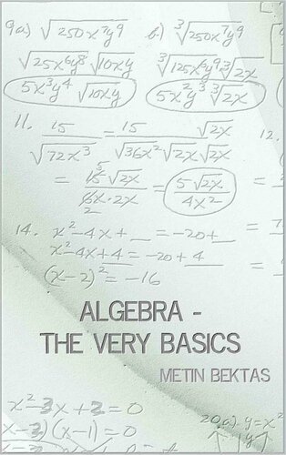 Algebra - The Very Basics