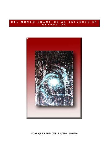 Del Mundo Cuantico Al Universo En Expansion