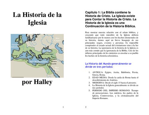 Historia De La Iglesia