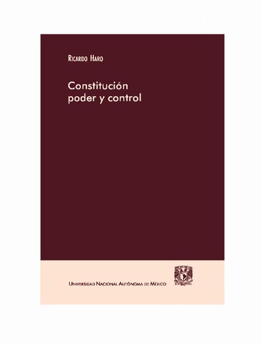 Constitucion Poder Y Control
