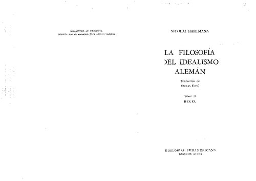 (HARTMANN, Nicolai - La filosof355a del idealismo alem341n - tomo II, Buenos Aires, Editorial Sulamericana, 1960.tif)