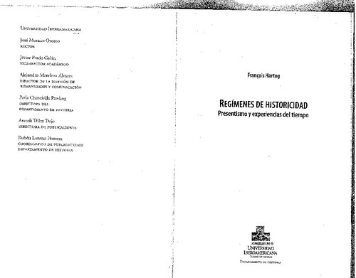 Reg�menes de historicidad