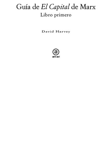 Guia De El Capital De Marx