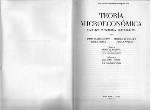 Teoria Microeconomica