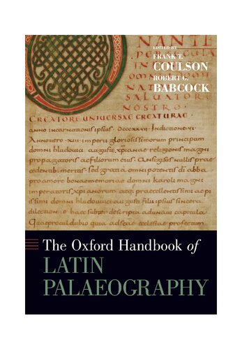 The Oxford Handbook of Latin Palaeography
