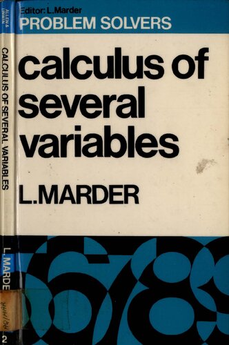 Calculus of Several Variables