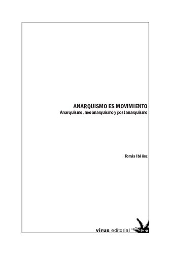 Anarquismo Es Movimiento