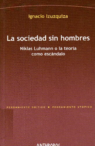 La Sociedad Sin Hombres