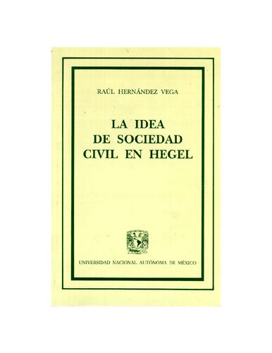 La Idea De Sociedad Civil En Hegel