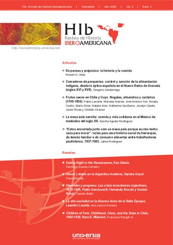 Revista De Historia Iberoamericana 15