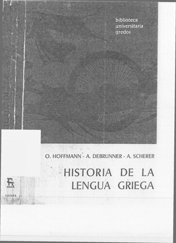 Historia De La Lengua Griega