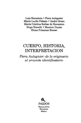 Cuerpo Historia Interpretacion