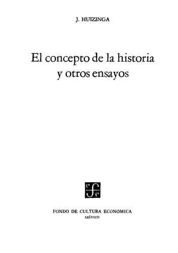 El Concepto De La Historia
