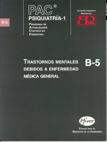 Trastornos Mentales Debidos A Enfermedad Medica General