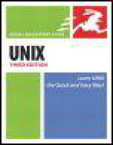 Unix: Visual Quickstart Guide
