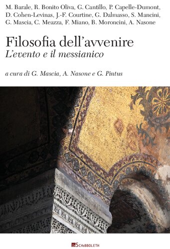Filosofia dell'avvenire. L'evento e il messianico