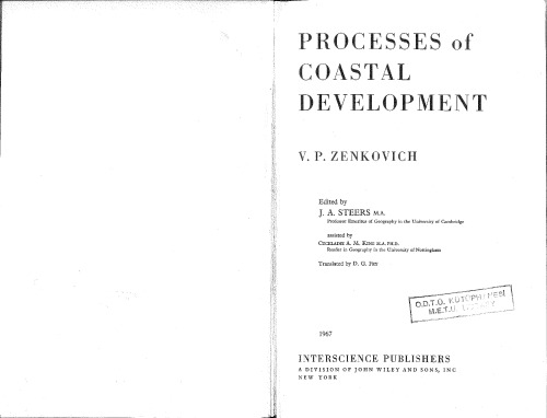 Processes of Coastal Development